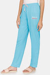 Rosaline U&I Knit Cotton Pyjama - Scuba Blue — thumbnail 1